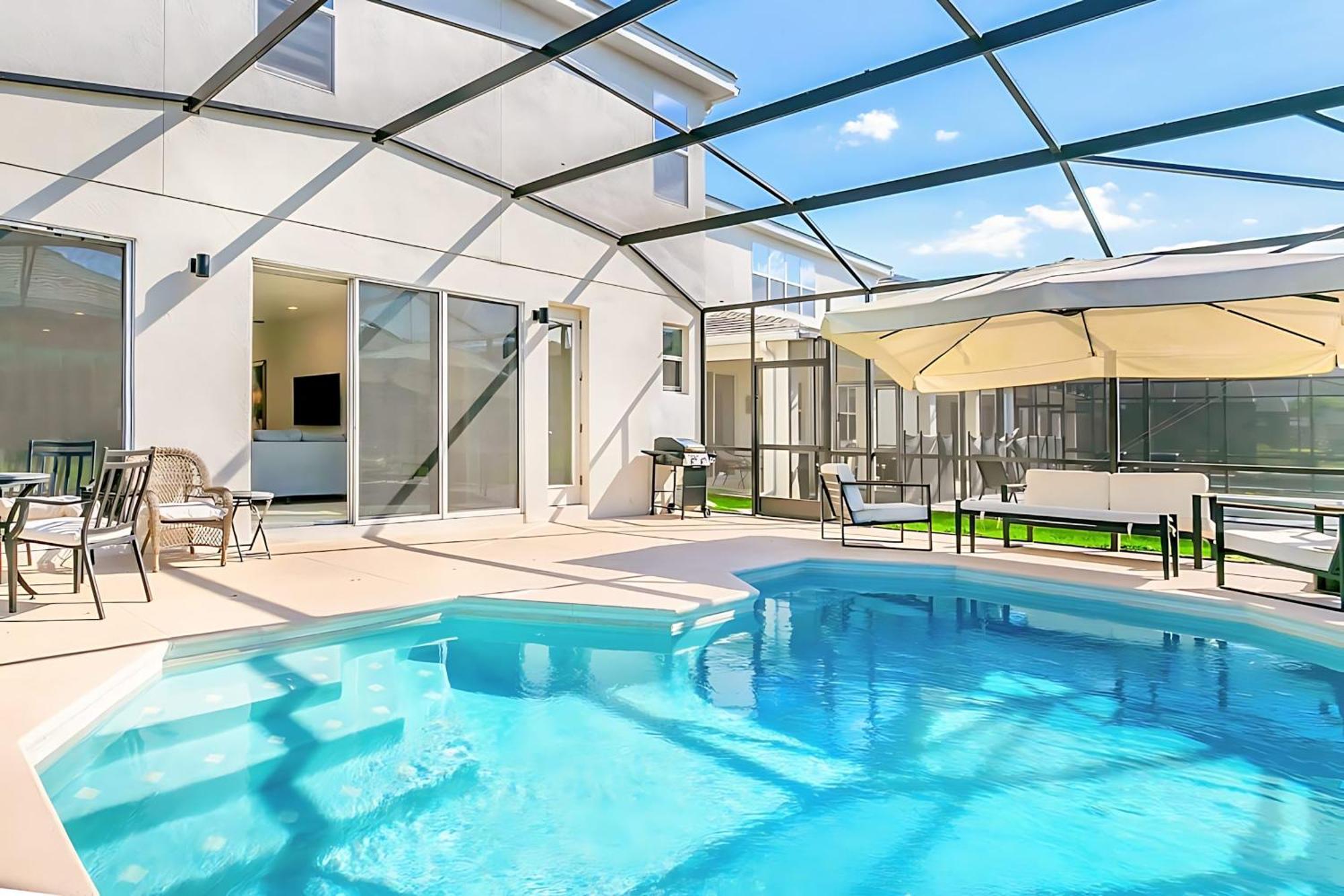 10Br Luxury Home Near Disney W Pool & Games Room Kissimmee Exterior photo
